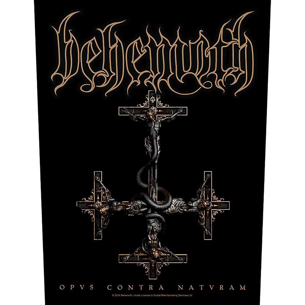Behemoth 'Opvs Contra Natvram' Back Patch