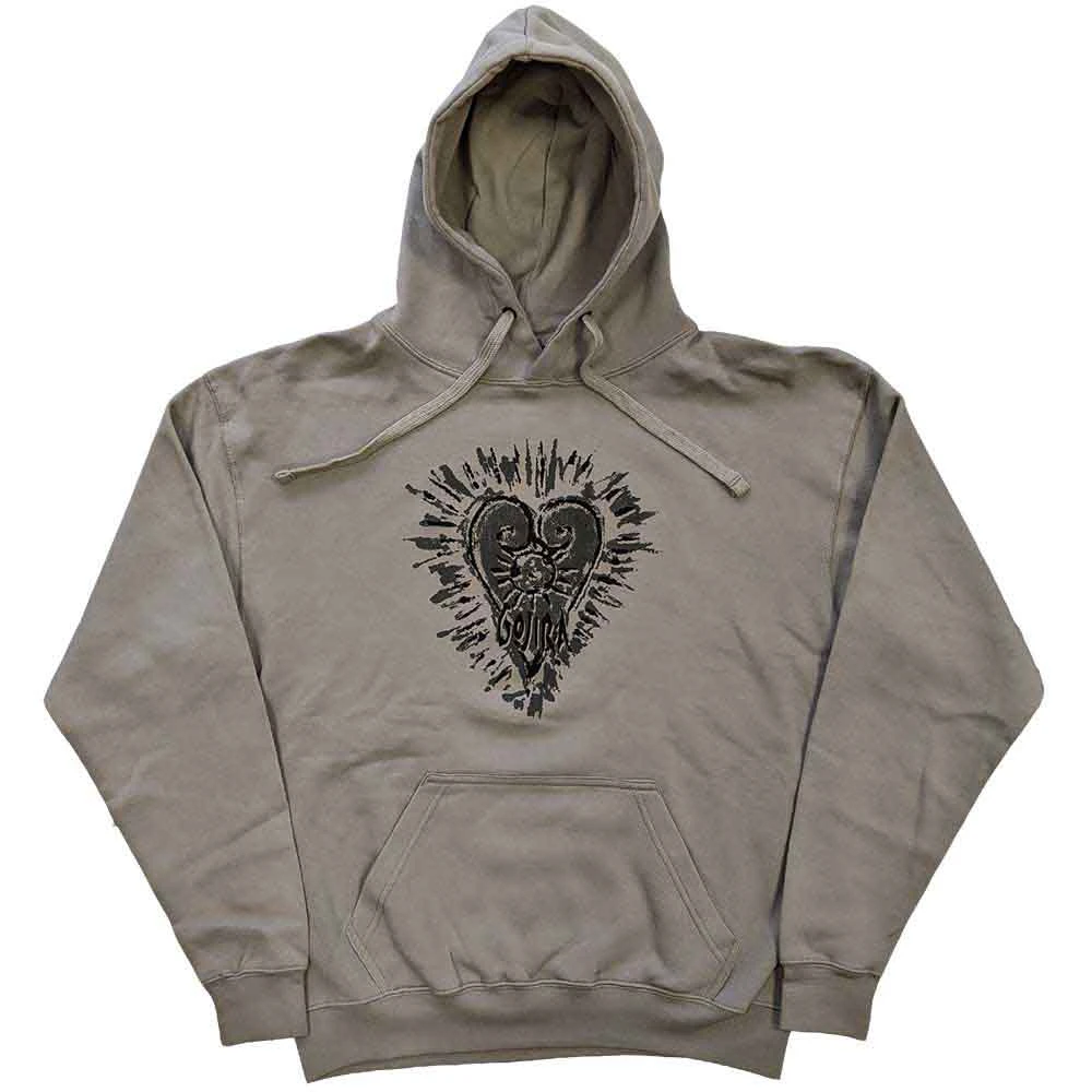 Gojira 'Fortitude Heart' (Sand) Pull Over Hoodie