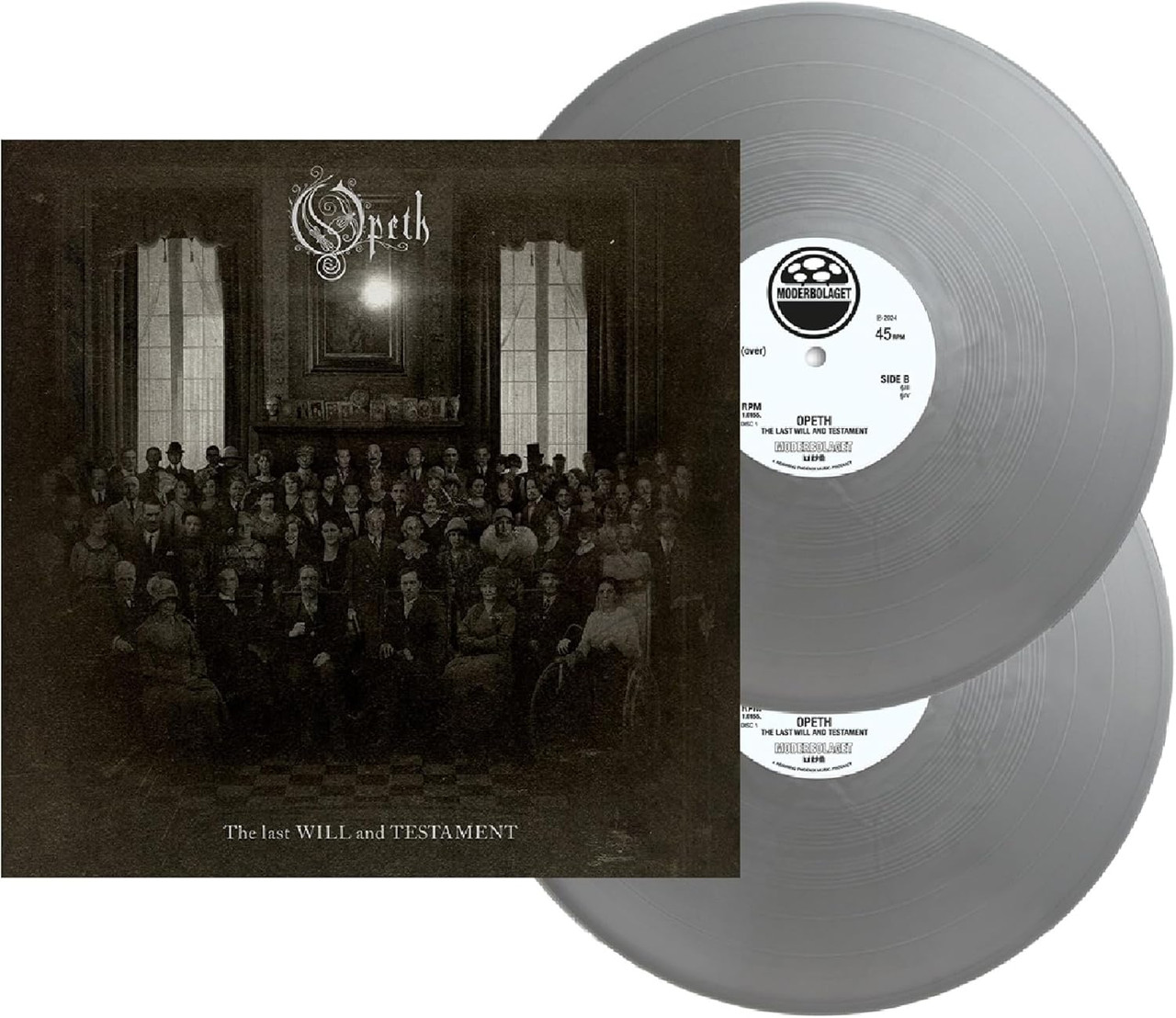 Opeth 'The Last Will And Testament' 2LP Silver Vinyl