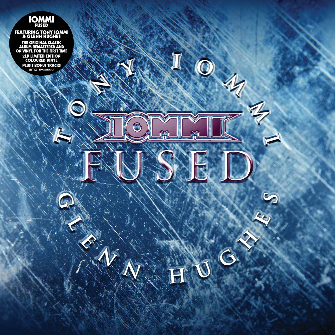 Tony Iommi 'Fused' (Remaster) 2LP Translucent Cobalt Blue Vinyl