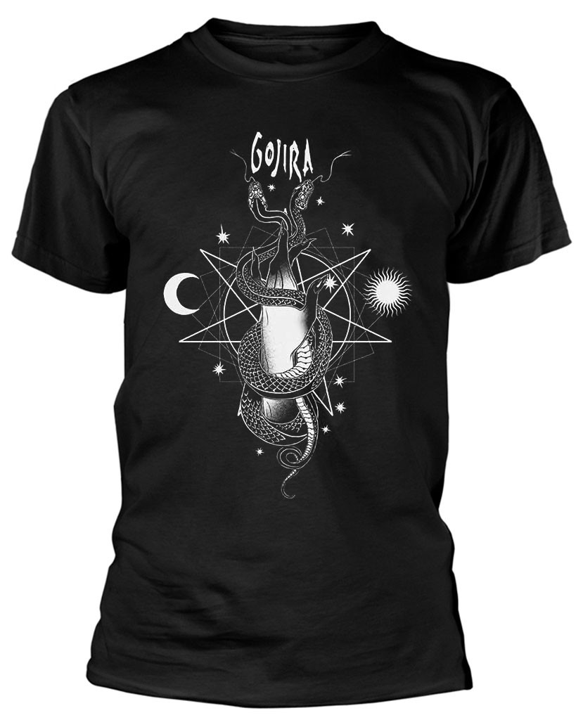Gojira 'Celestial Snakes' (Black) T-Shirt