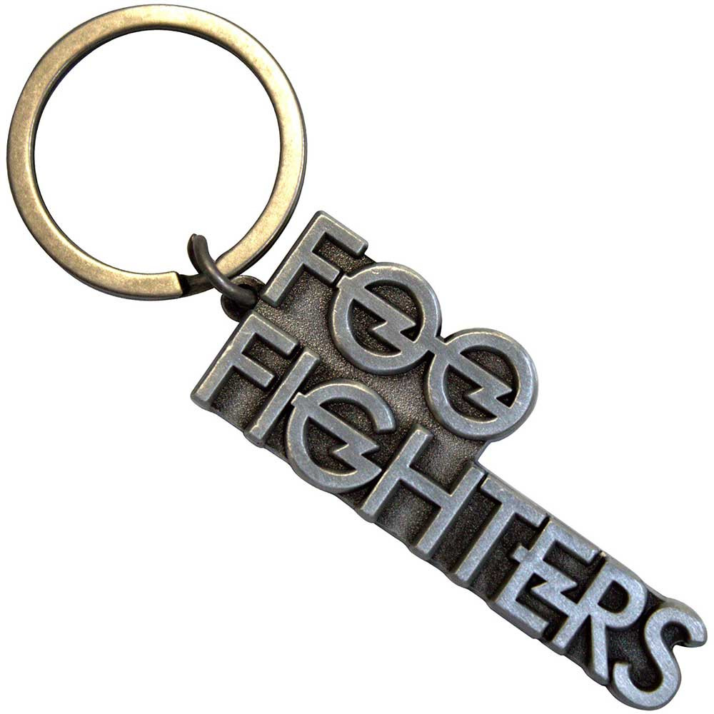 Foo Fighters 'Stacked Logo' Keyring