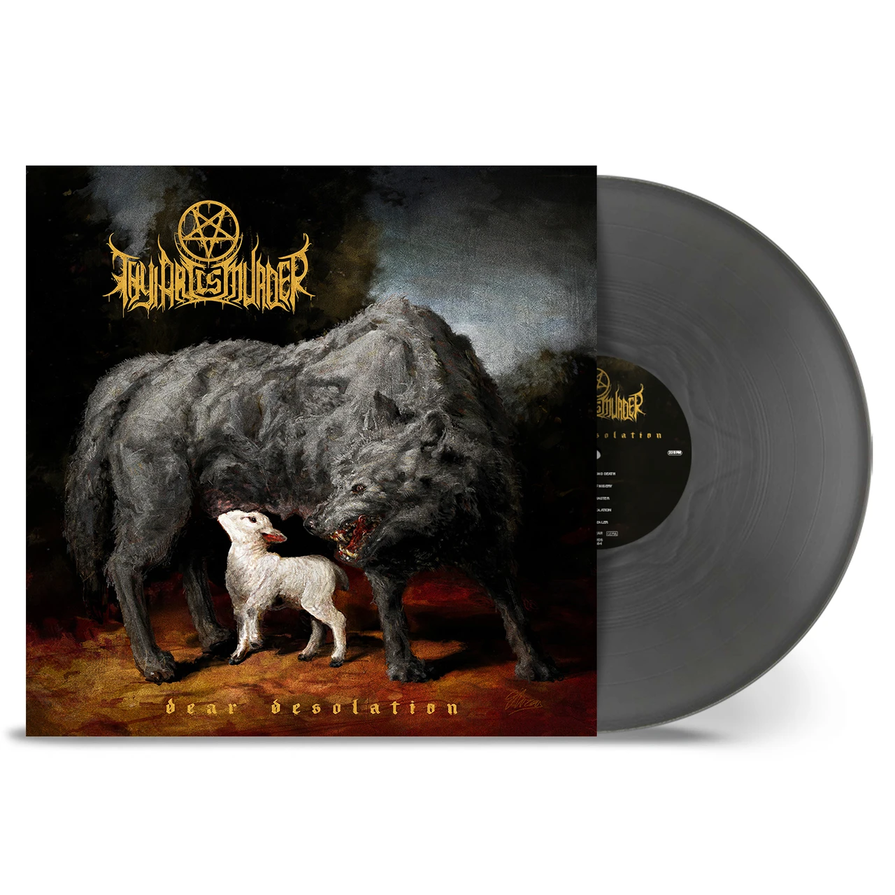 Thy Art Is Murder 'Dear Desolation' LP Silver Vinyl