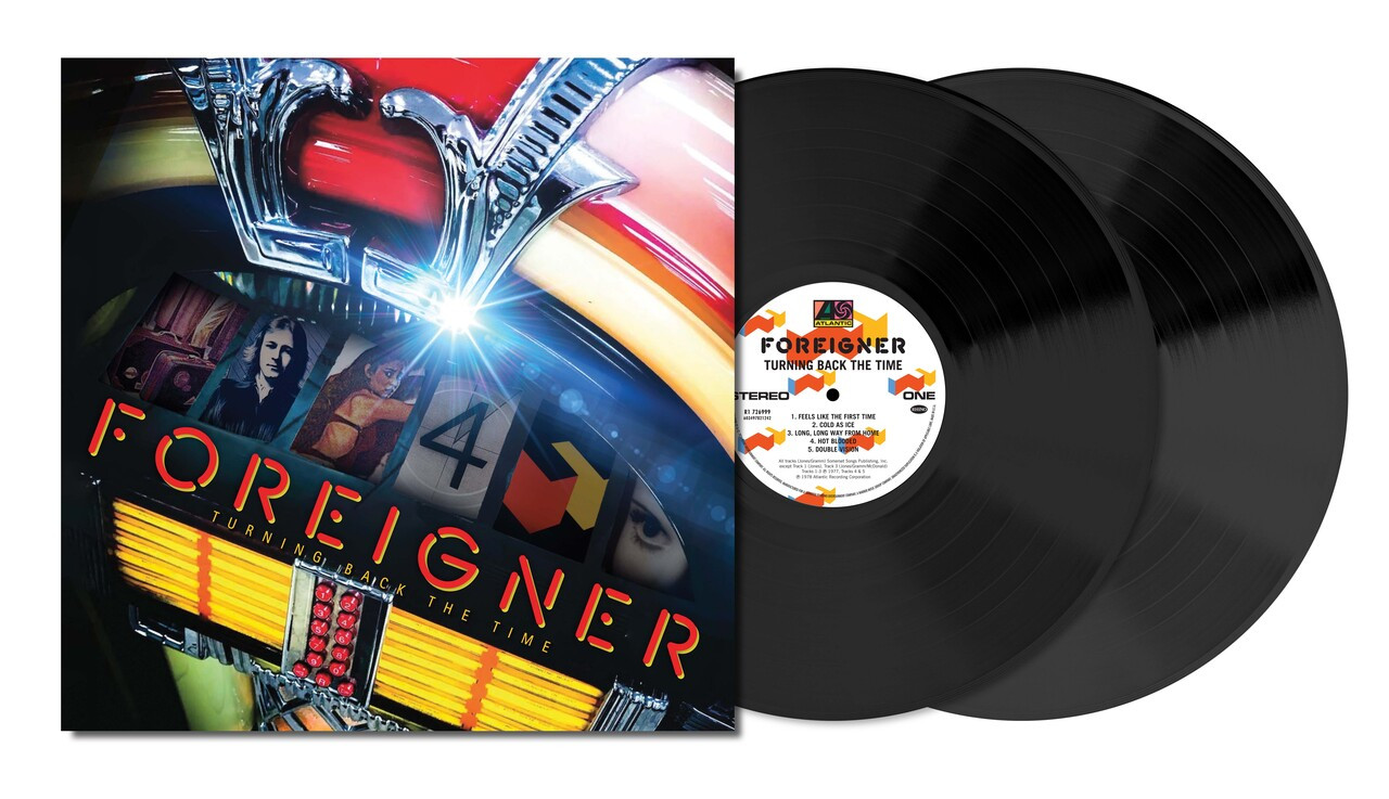 Foreigner 'Turning Back The Time' 2LP Black Vinyl