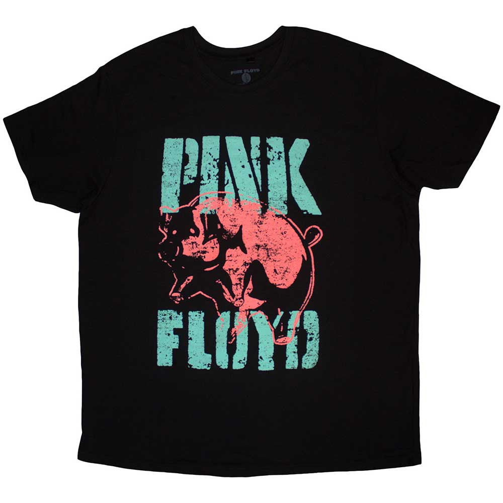 Pink Floyd 'Big Pig' (Black) T-Shirt