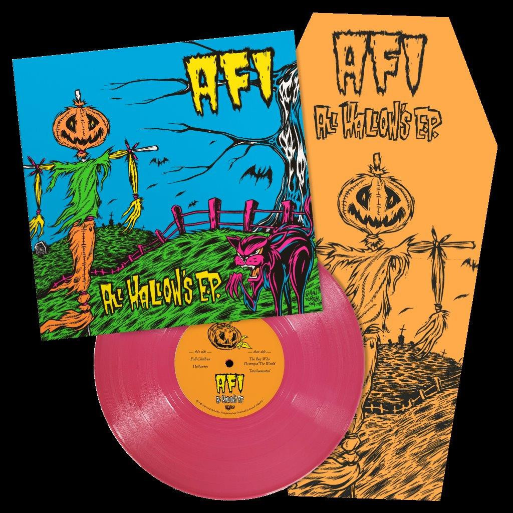 AFI 'All Hallow's EP' (25th Anniversary) 10" Pink Vinyl
