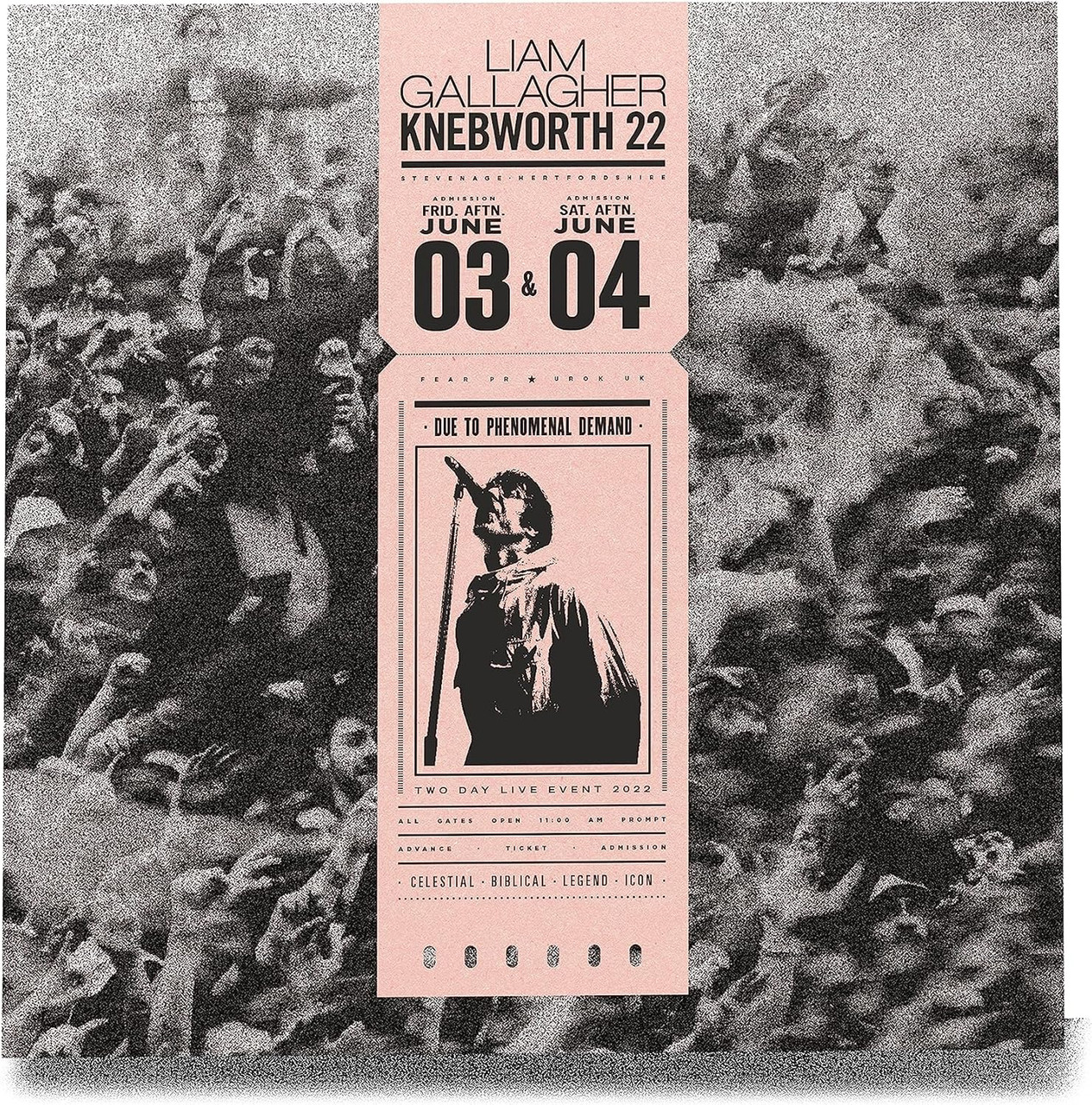 Liam Gallagher 'Knebworth 22' CD Deluxe