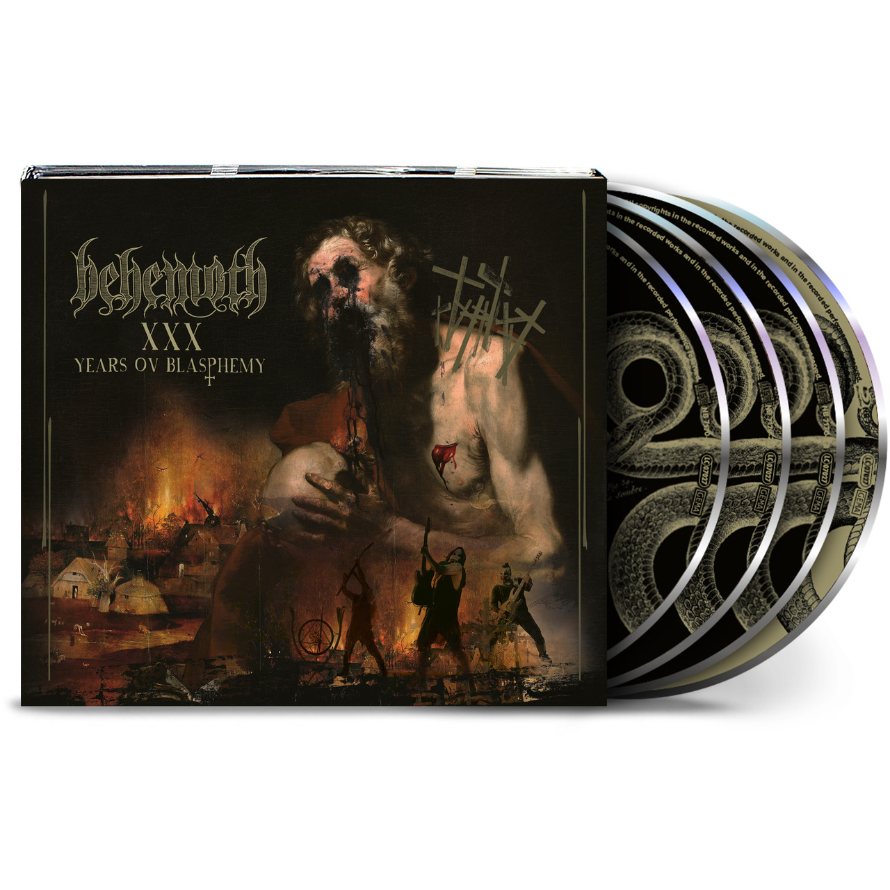 Behemoth 'XXX Years Ov Blasphemy' 3CD + Blu-Ray
