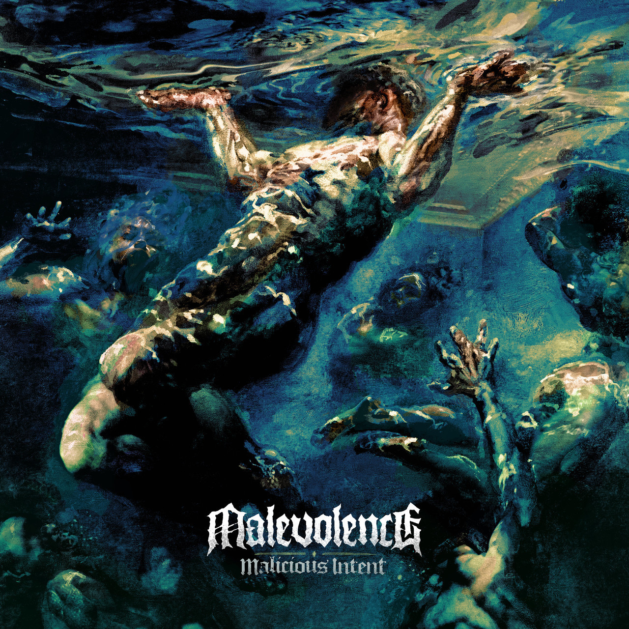 Malevolence 'Malicious Intent' LP Silver Vinyl