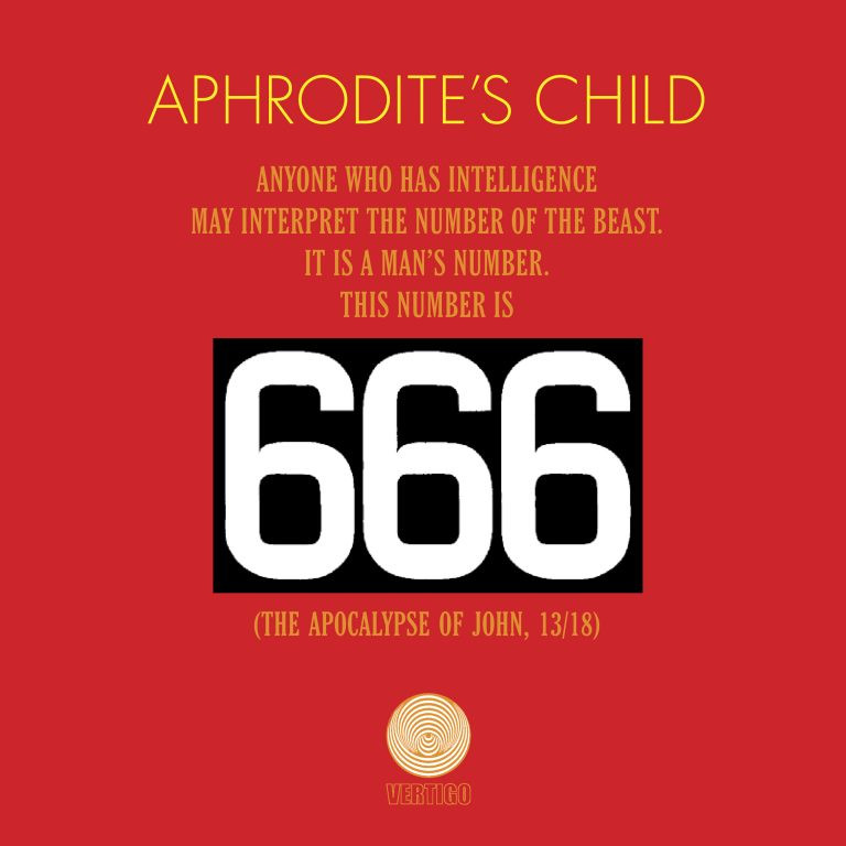 Aphrodite's Child '666 The Apocalypse of John' 2LP Black Vinyl