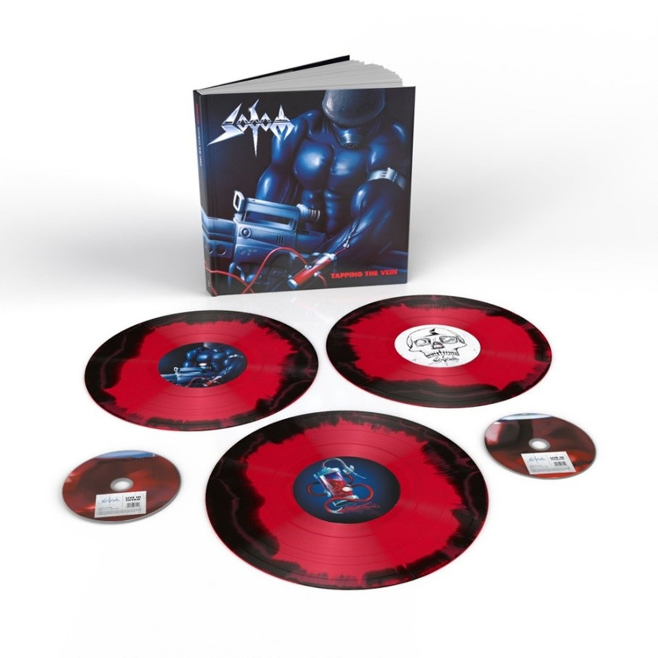 Sodom 'Tapping The Vein' (2024 Remaster) 3LP/2CD Bookpack with EXCLUSIVE HAND SIGNED FOLDED POSTER