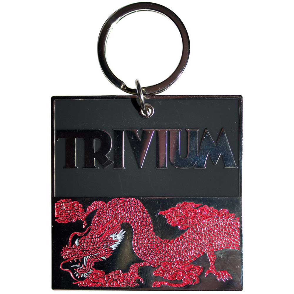 Trivium 'Deadmen & Dragons Silhouette' Keyring
