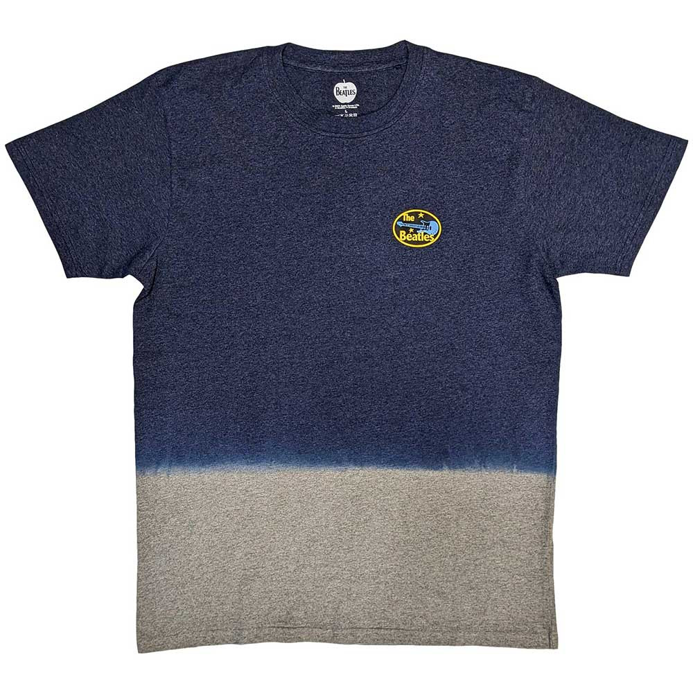 The Beatles 'Oval Logo' (Dip Dye) Eco T-Shirt