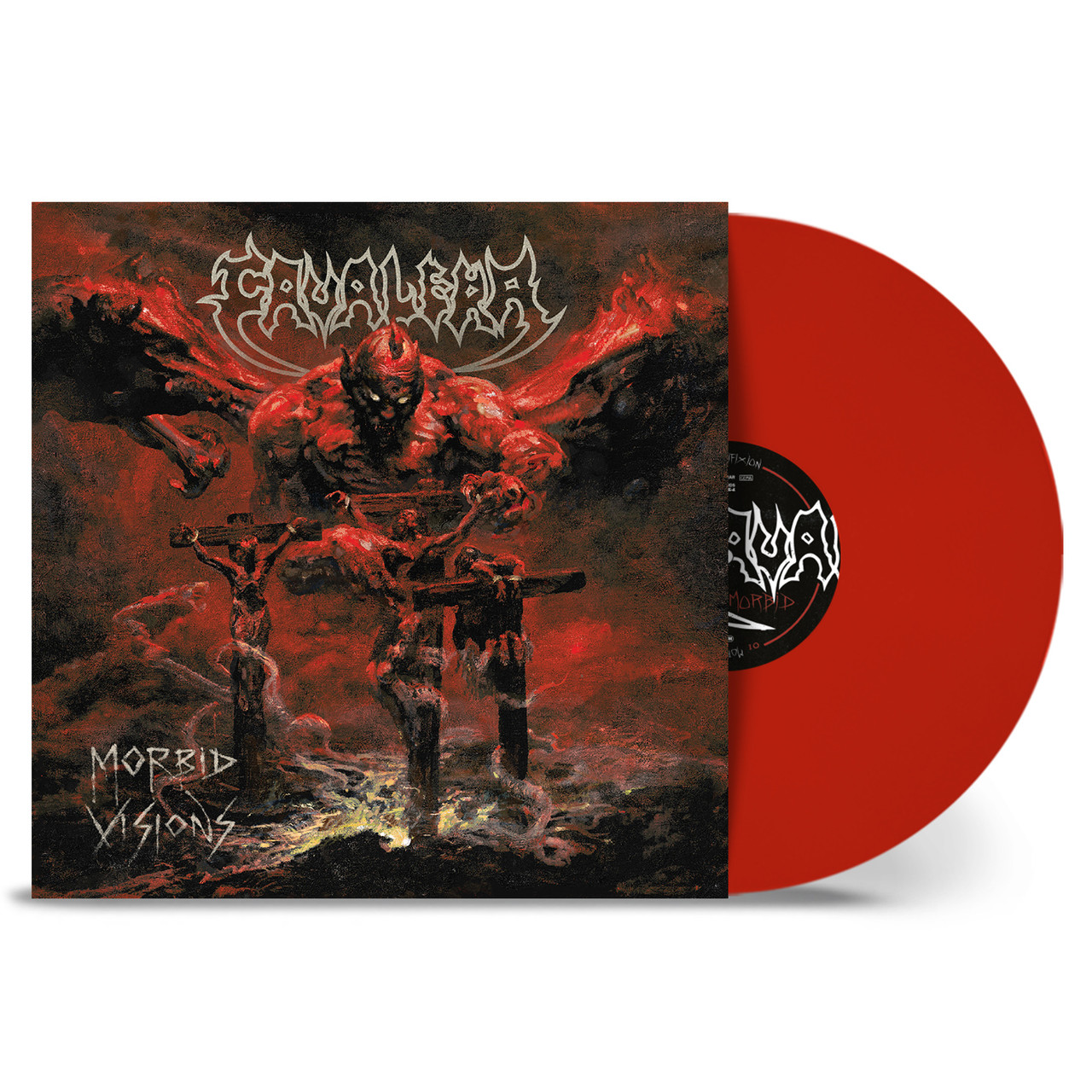 Cavalera 'Morbid Visions' LP Solid Red Vinyl