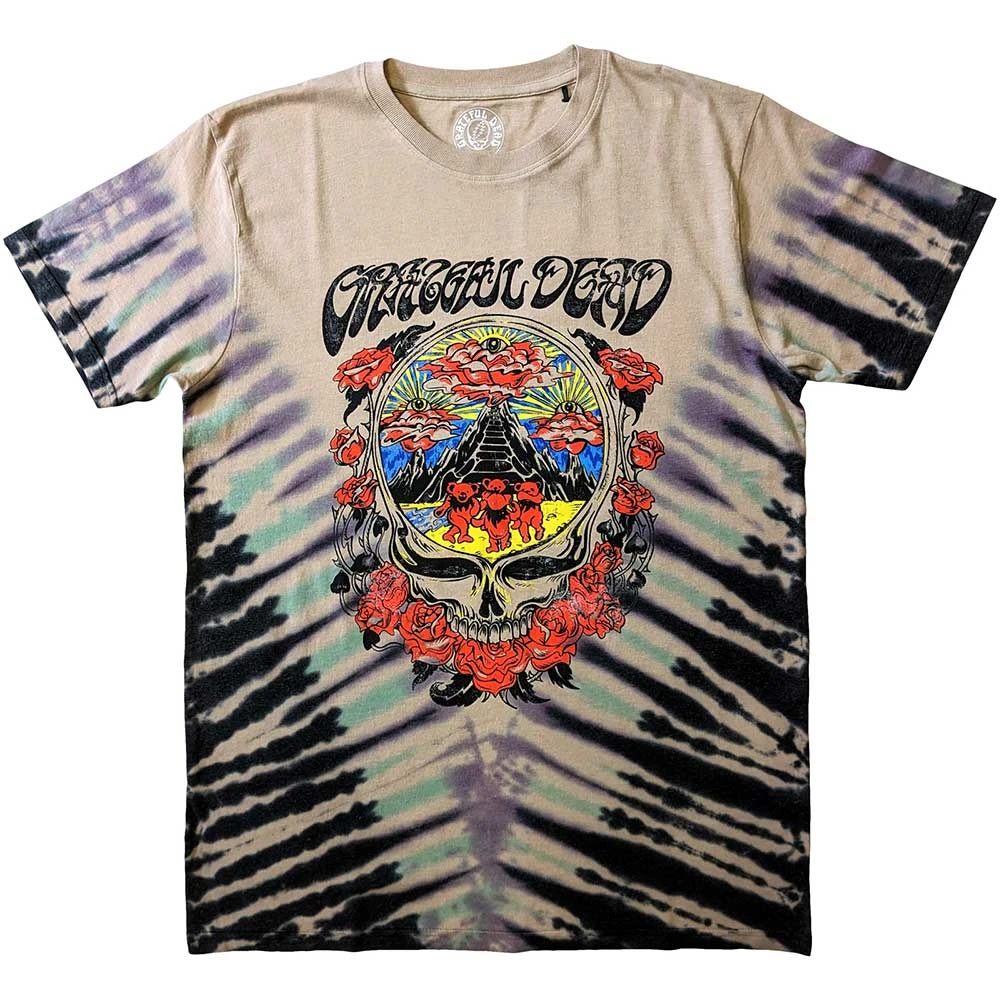 Grateful Dead 'Eye Clouds' (Dye Wash) Eco T-Shirt