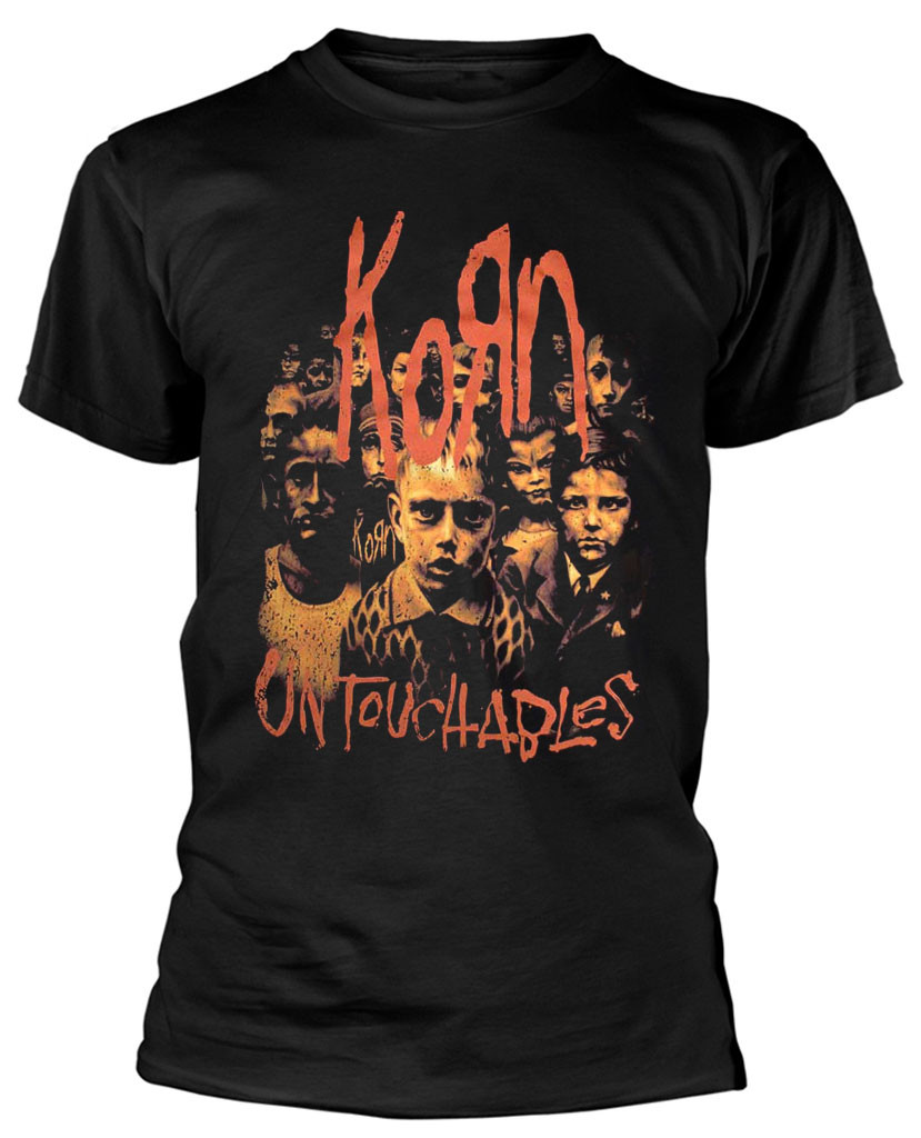 Korn 'Untouchable' (Black) T-Shirt | Eyesore Merch