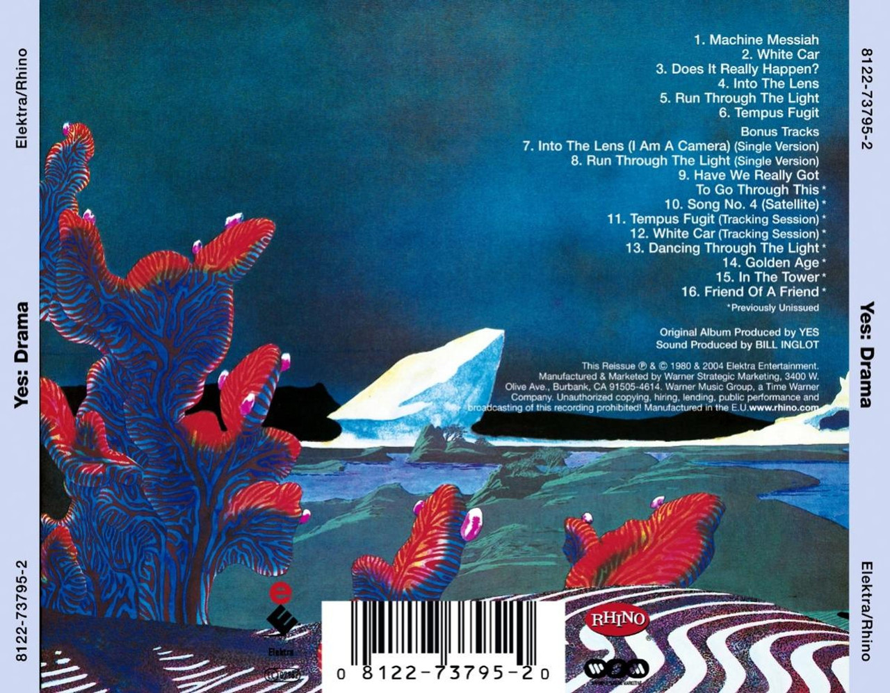 Yes 'Drama' (Expanded) CD