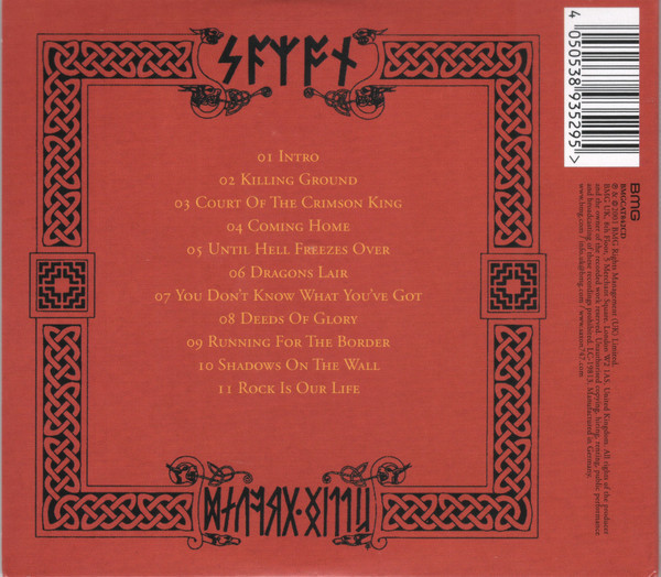 Saxon 'Killing Ground' CD Digisleeve