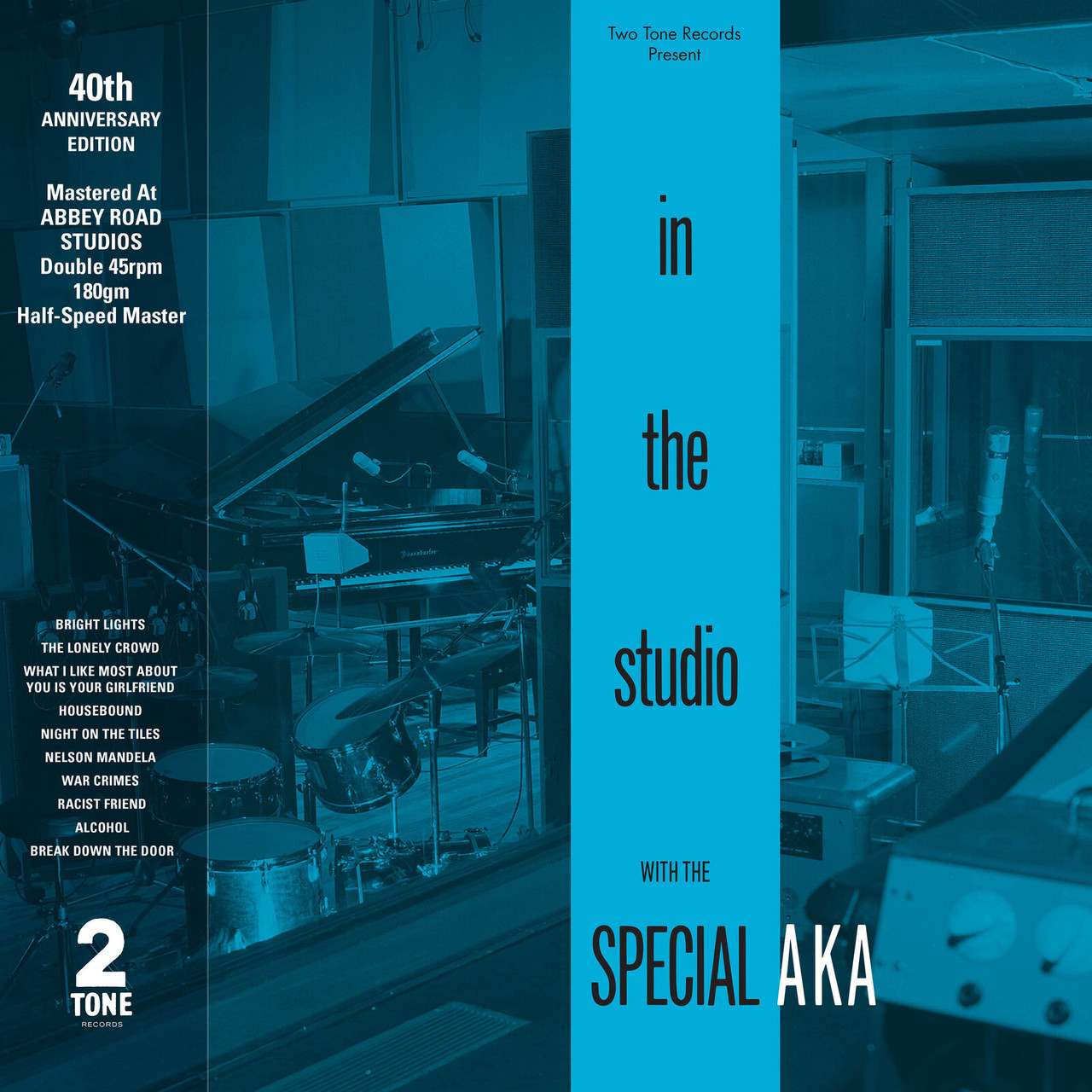 The Specials 'In The Studio With The Special AKA' (40th Anniversary) 2LP  Black Vinyl Half Speed Master