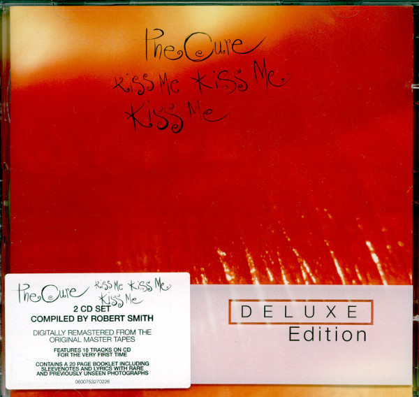 The Cure 'Kiss Me Kiss Me Kiss Me' 2CD Jewel Case