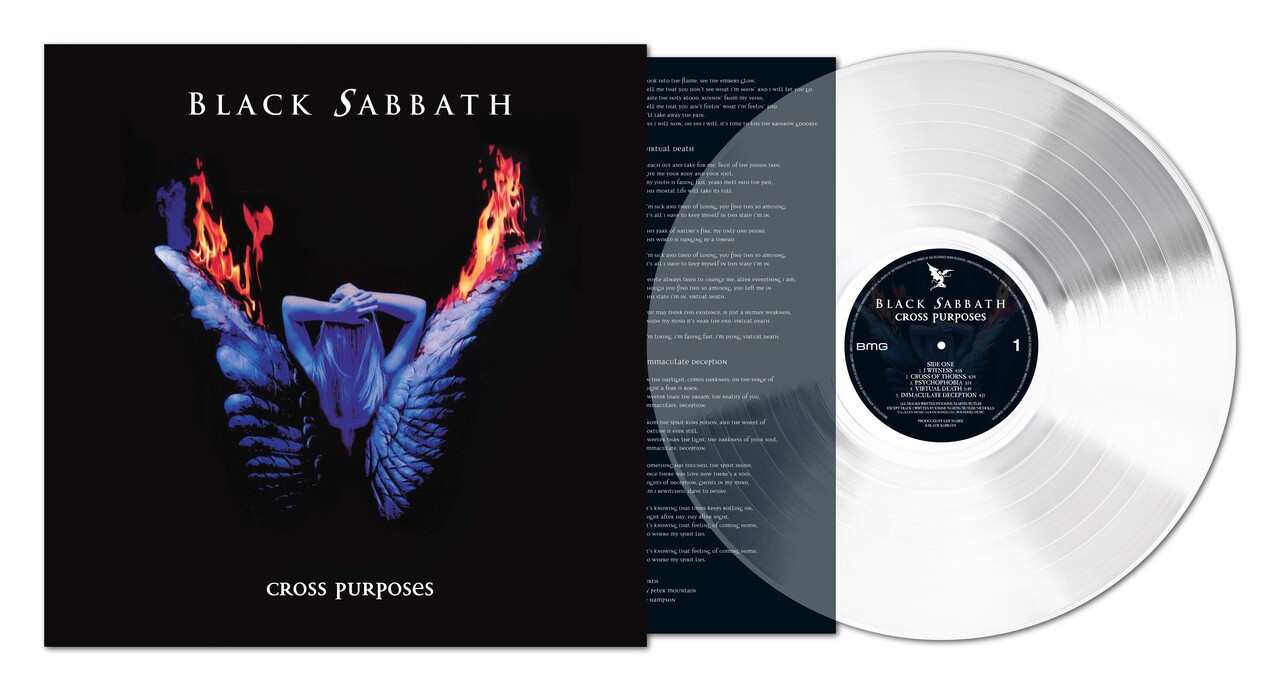 Black Sabbath 'Cross Purposes' (2024 Remaster) LP Ultra Clear Vinyl
