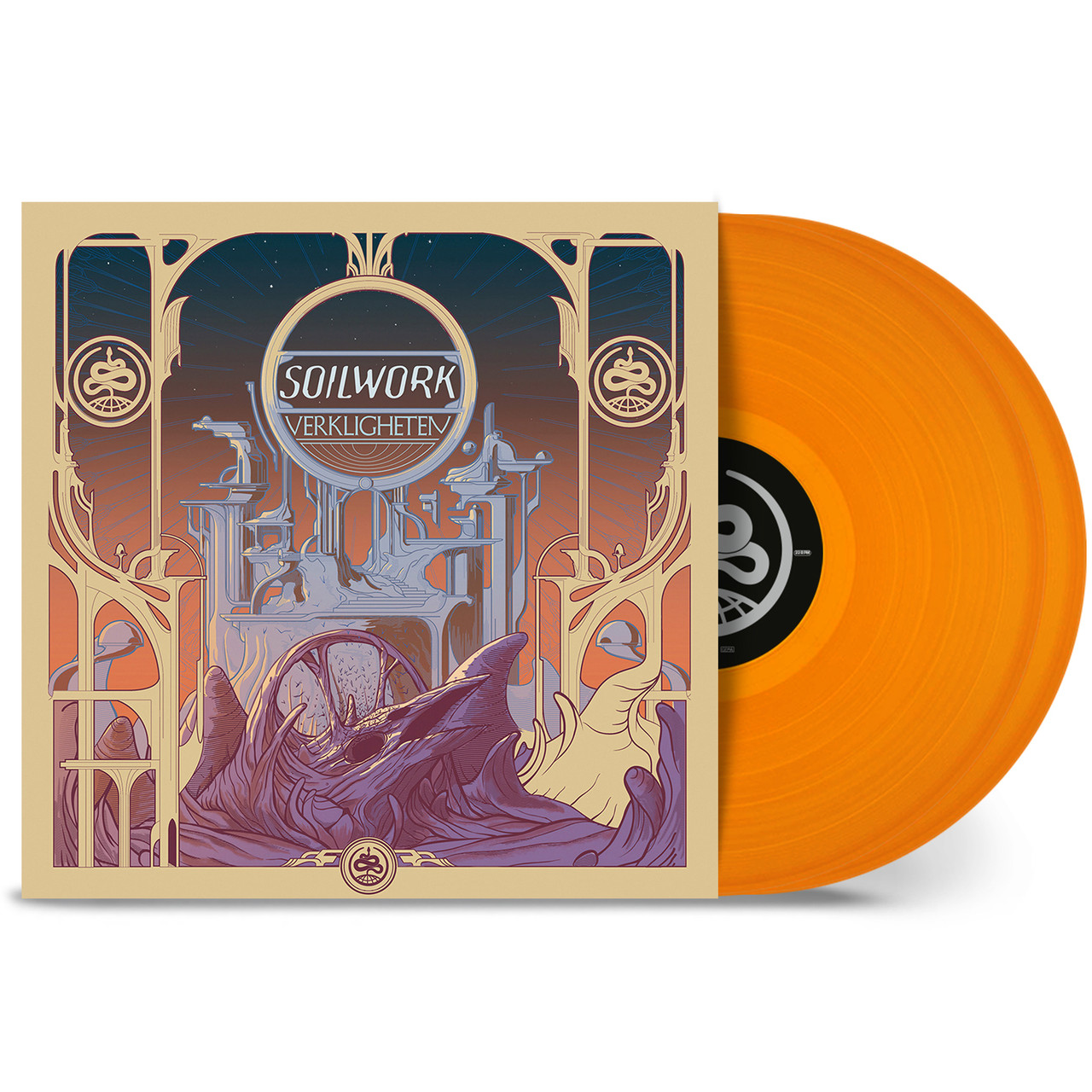 Soilwork 'Verkligheten' 2LP Orange Vinyl
