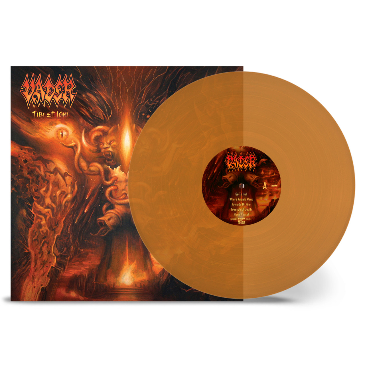 Vader 'Tibi Et Igni' LP  Transparent Yellow Vinyl