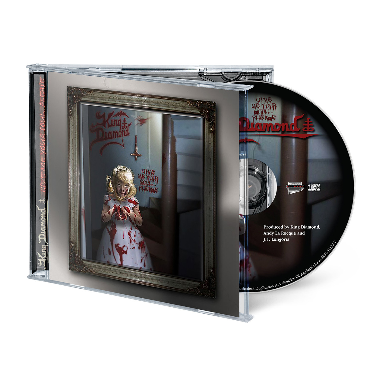 King Diamond 'Give Me Your Soul...Please' CD Jewel Case