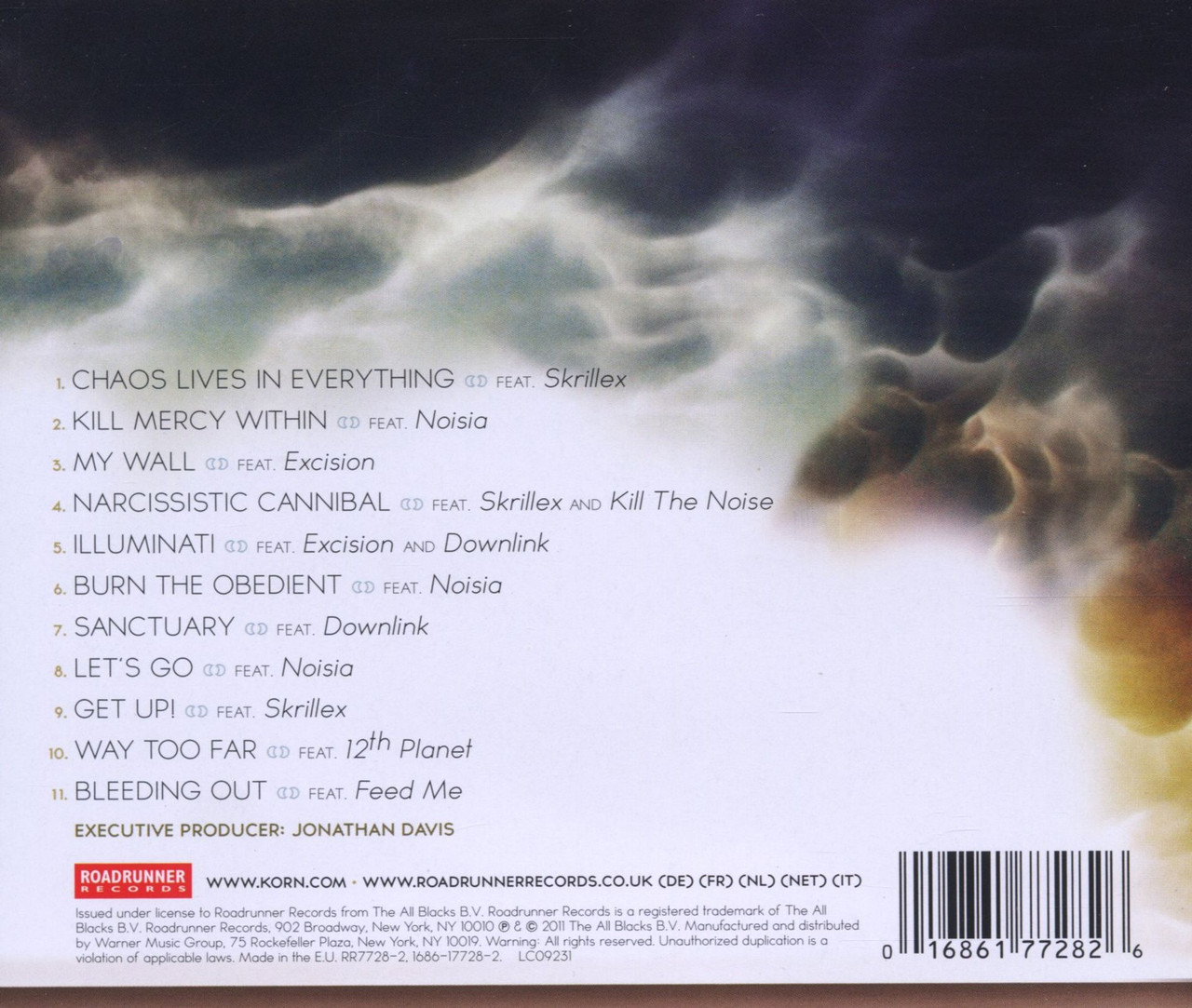 Korn 'The Path of Totality' Jewel Case CD