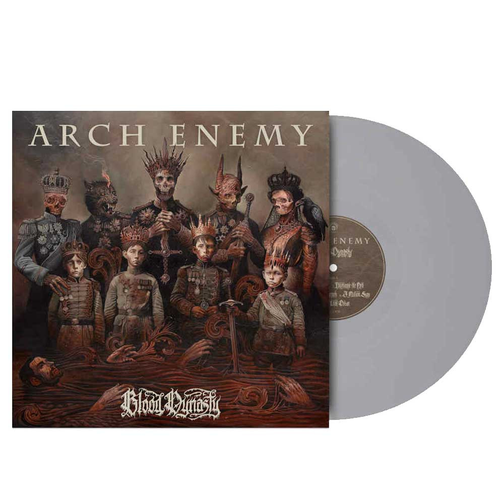 Arch Enemy 'Blood Dynasty' LP Grey Vinyl