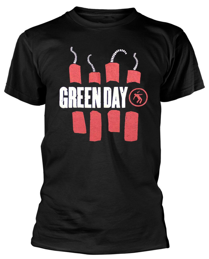 Green Day 'Dynamite' (Black) T-Shirt