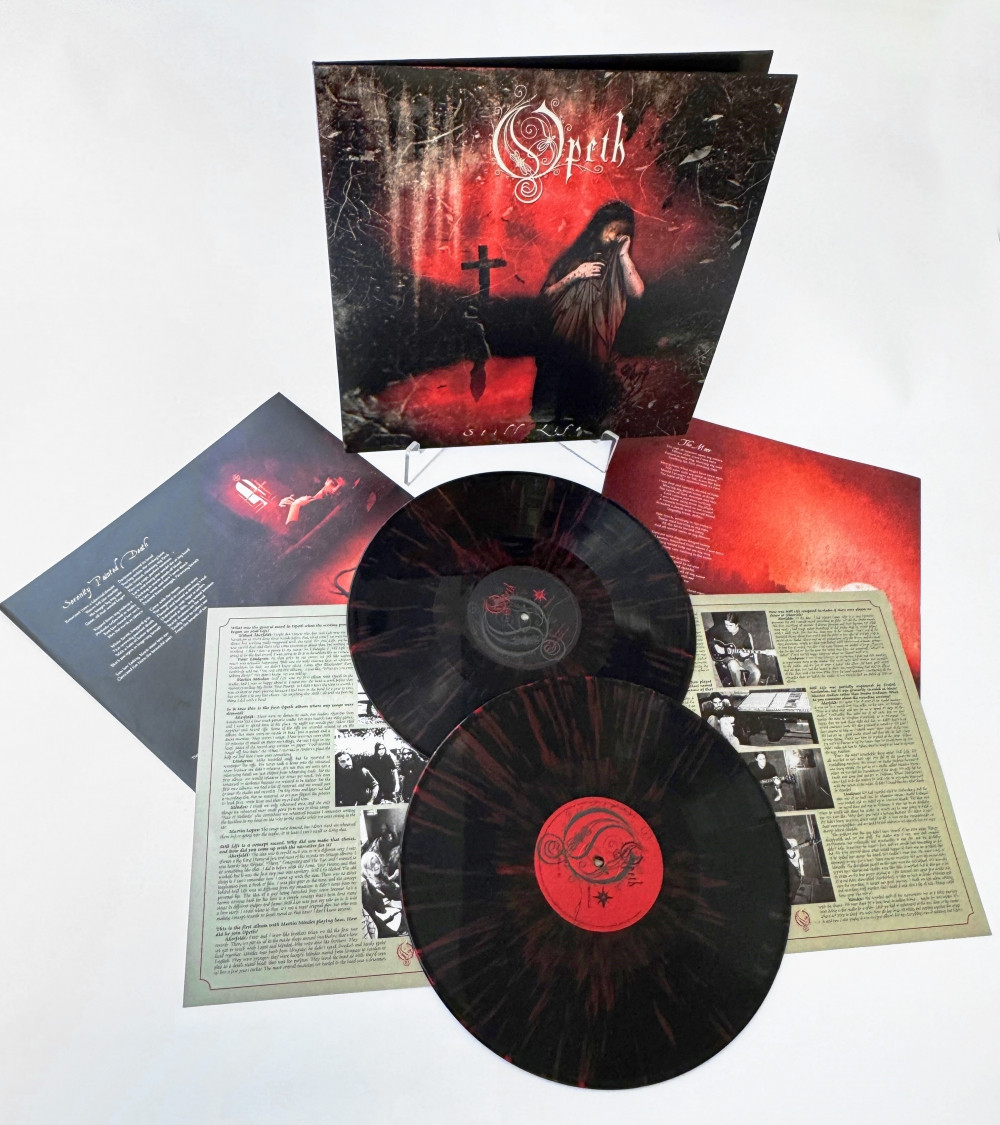 Opeth 'Still Life' (25th Anniversary) 2LP Black Red Splatter Vinyl