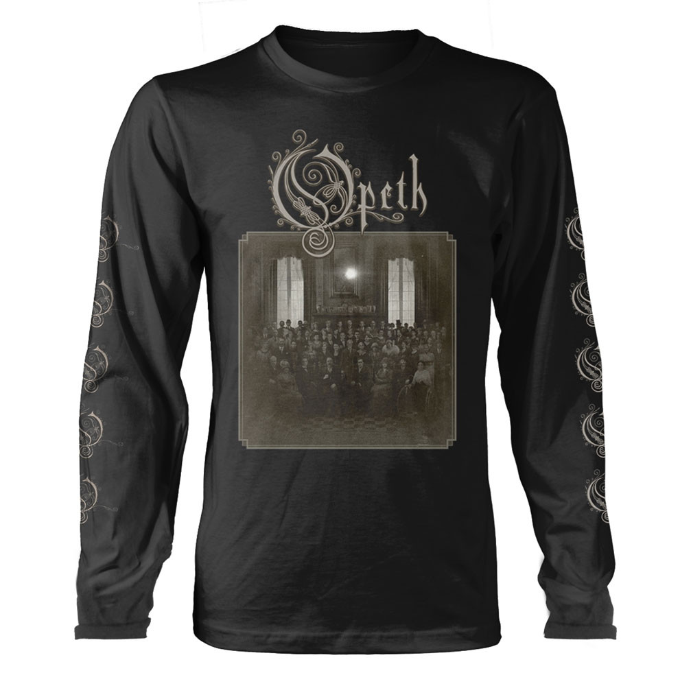 Opeth 'The Last Will and Testament' (Black) Long Sleeve Shirt Front