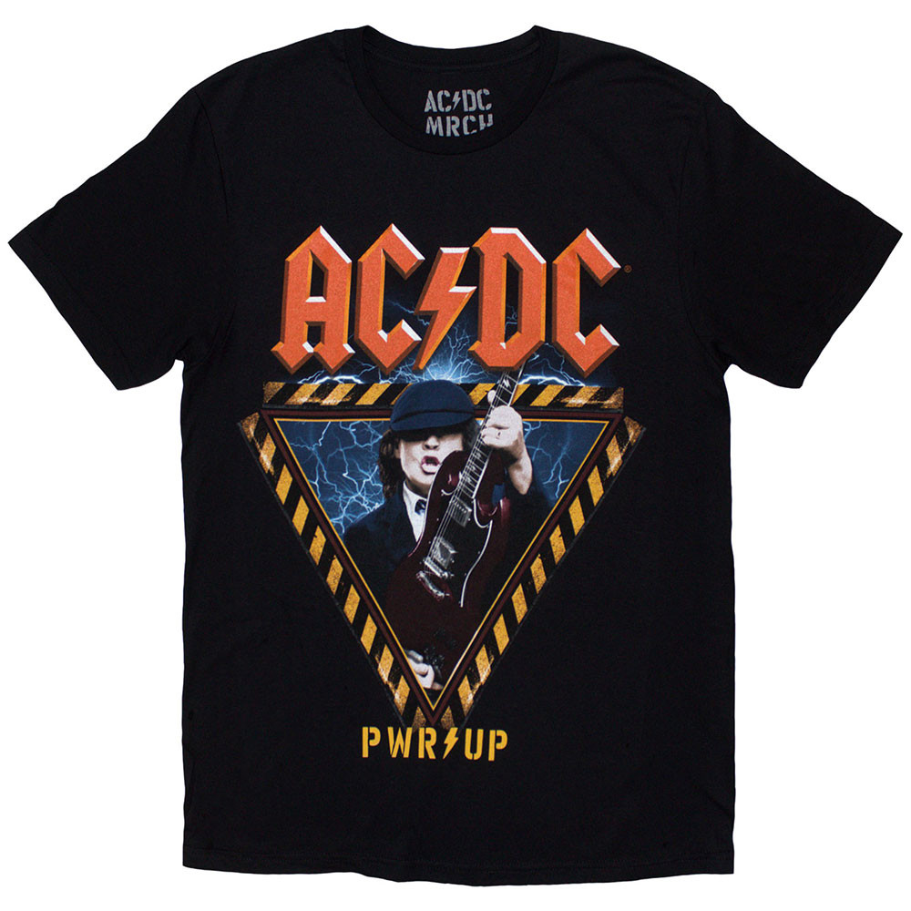 AC/DC 'Angus Triangle PWR-UP EU Tour '26' (Black) T-Shirt