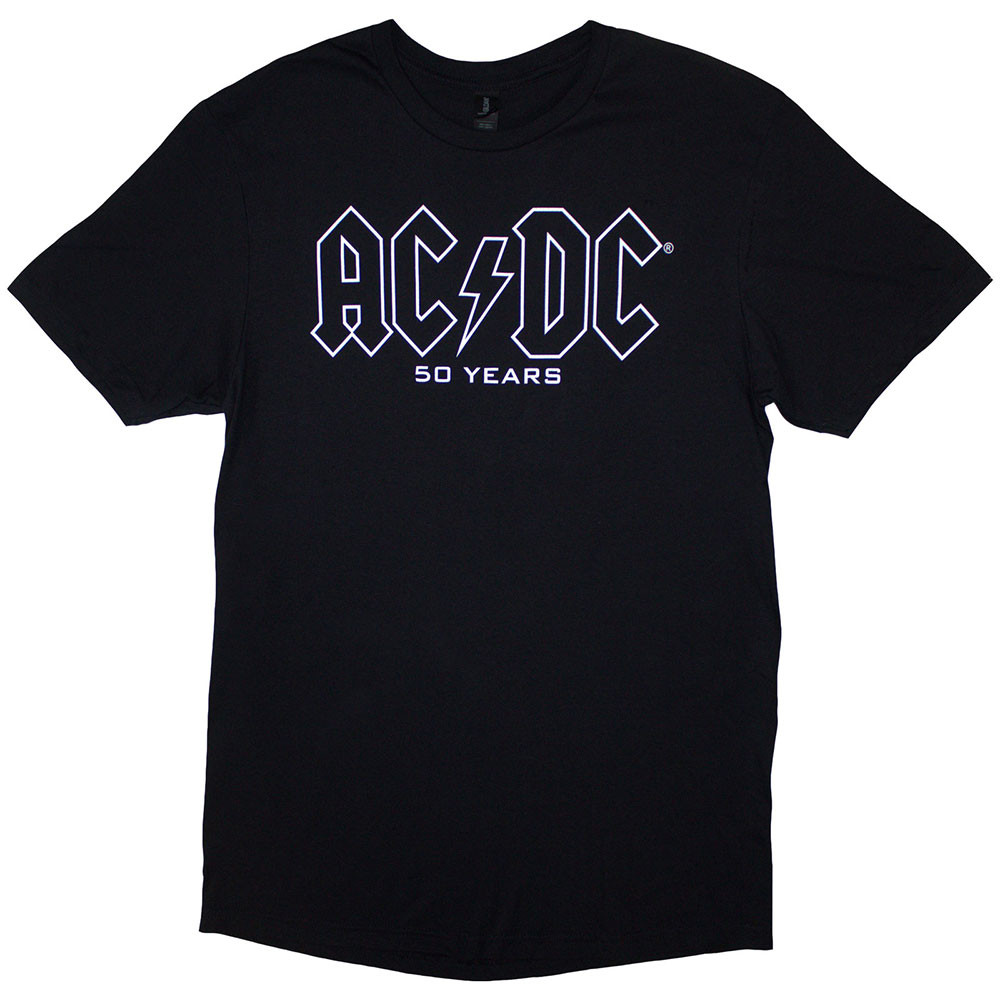 AC/DC 'History Logo' (Black) T-Shirt