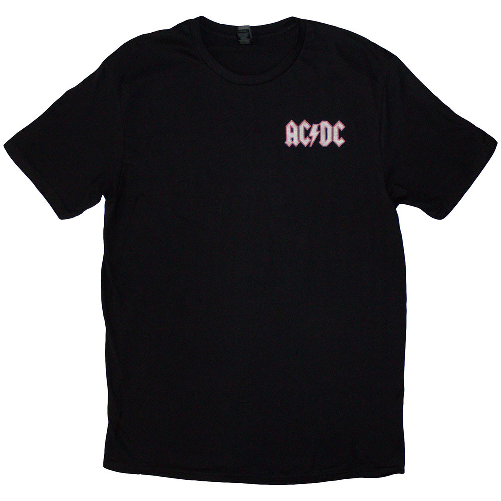 AC/DC 'Mini Logo / Dirty Deeds' (Black) T-Shirt