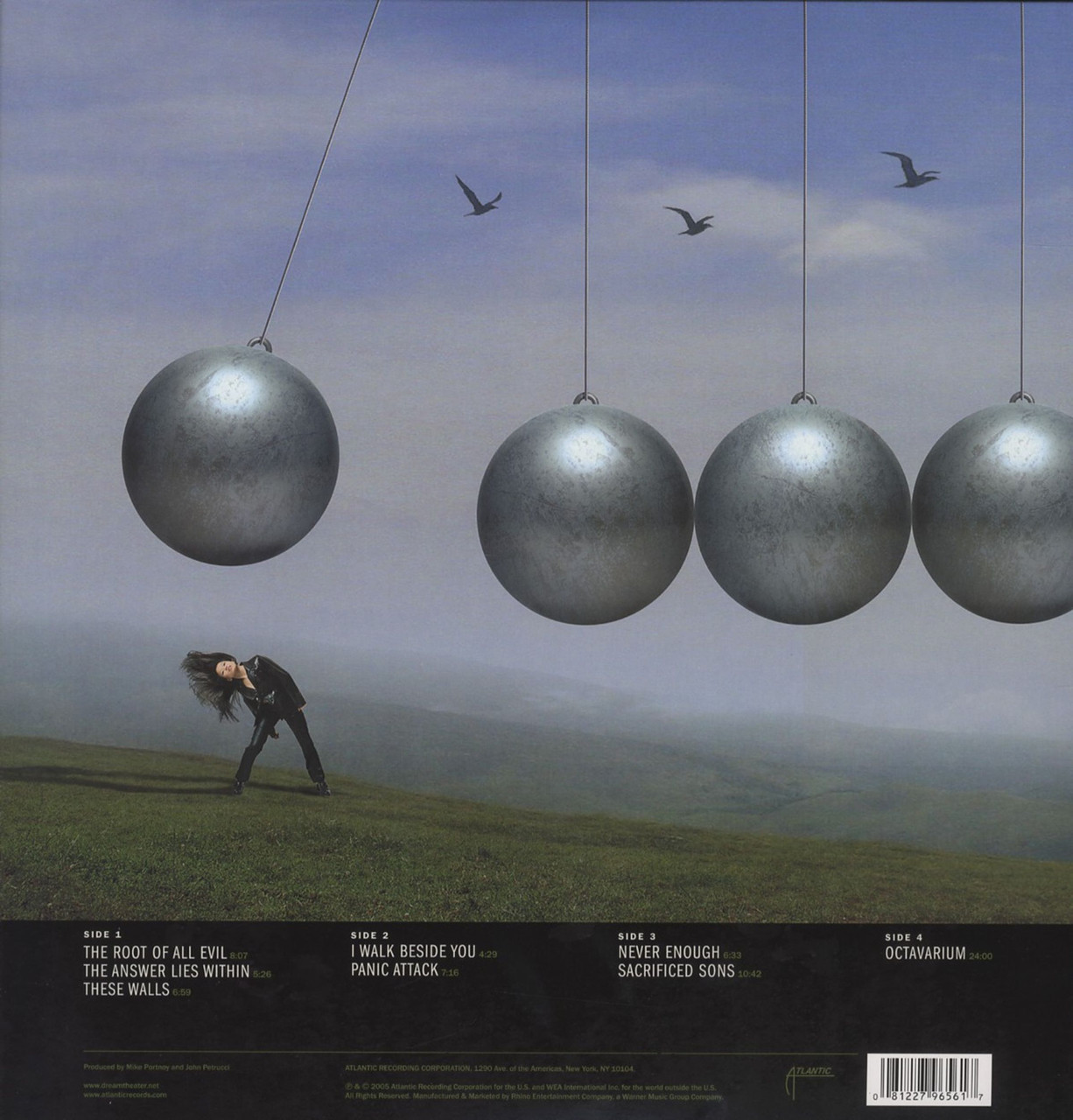 Dream Theater 'Octavarium' 2LP Black Vinyl