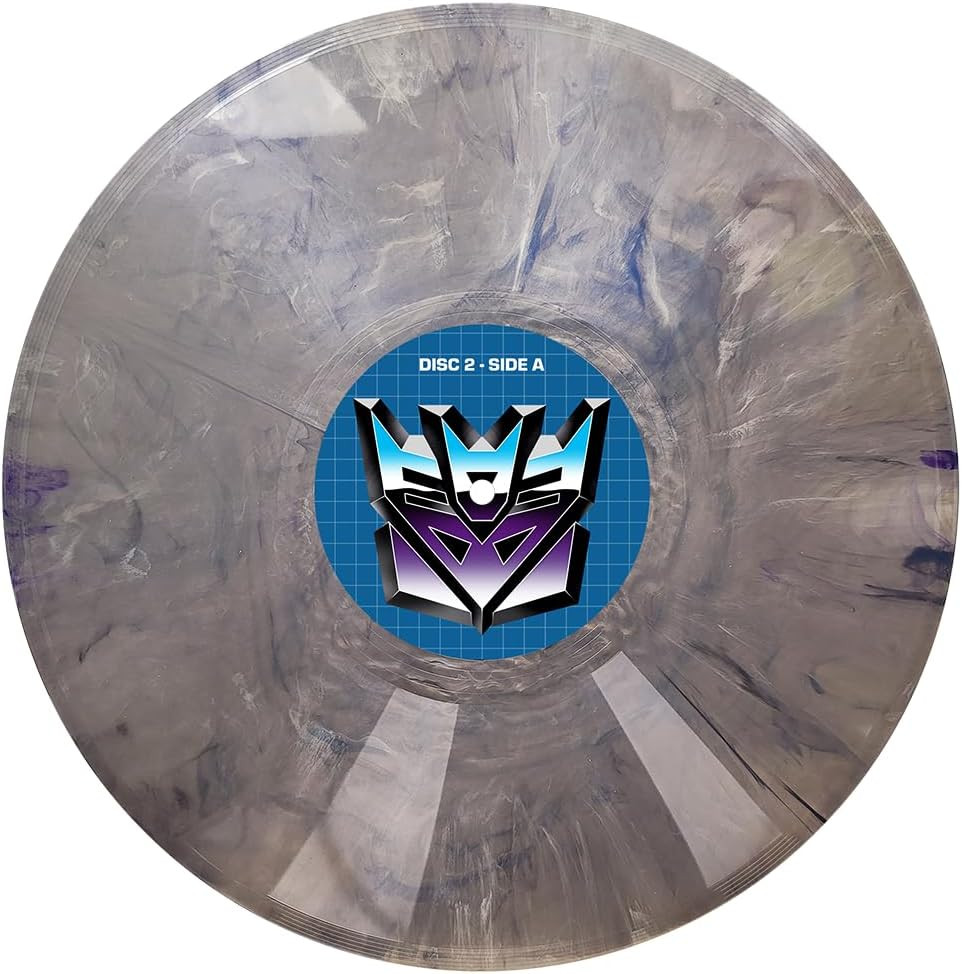 Transformers 'Hasbro Presents: Transformers - Music from the Original Animated Series' 2LP Marbled Vinyl