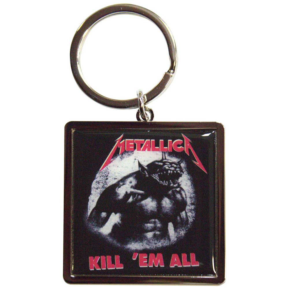 Metallica 'Kill 'Em All / Jump In The Fire' Photo Keyring