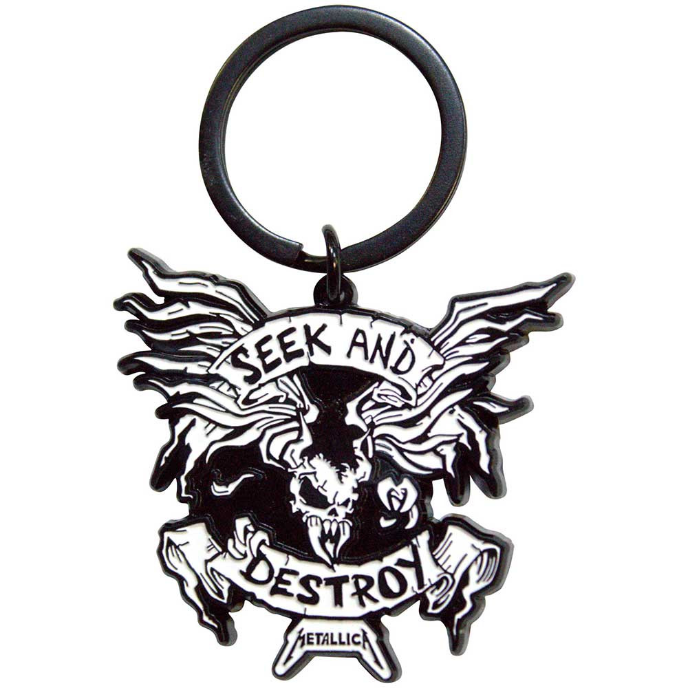 Metallica 'Seek & Destroy' Die Cast Keyring