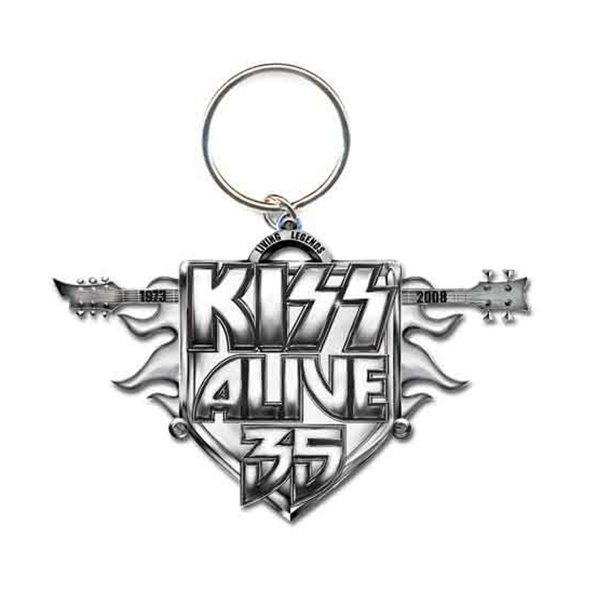 KISS 'Alive 35 Tour' Die Cast Keyring
