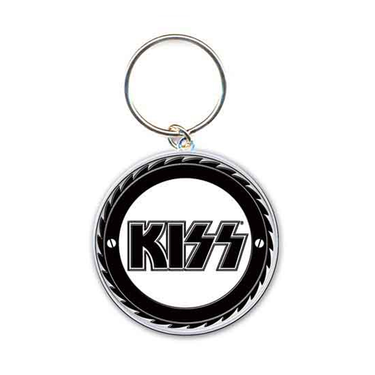 KISS 'Buzzsaw' Die Cast Keyring