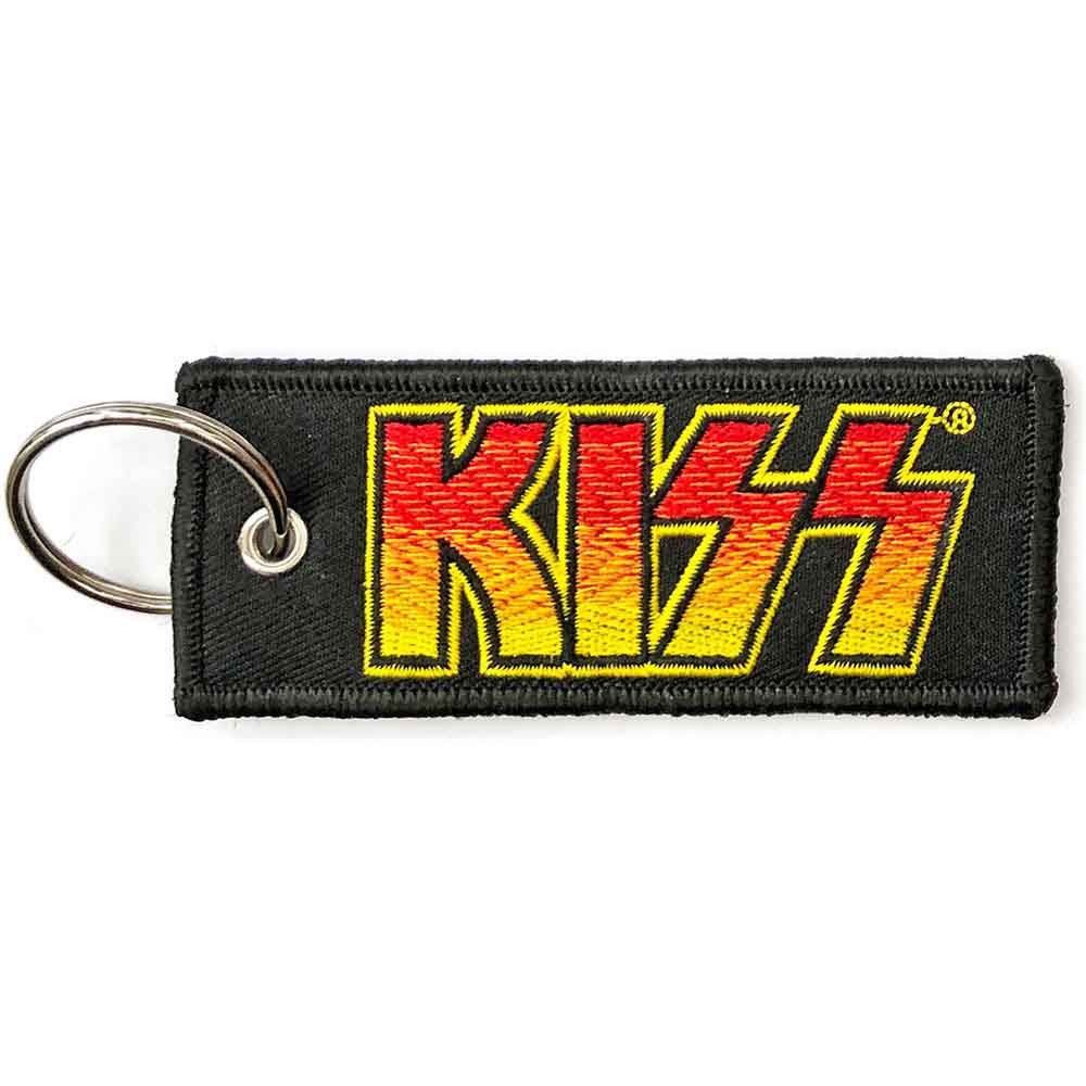 KISS 'Classic Logo' Patch Keyring