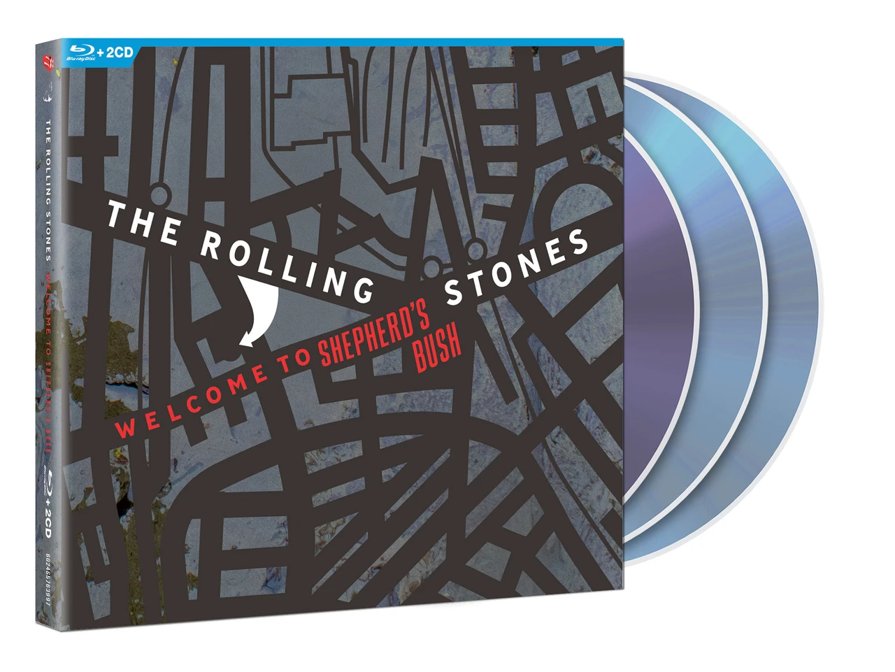 The Rolling Stones 'Welcome to Shepherd's Bush' 2CD & Blu-ray