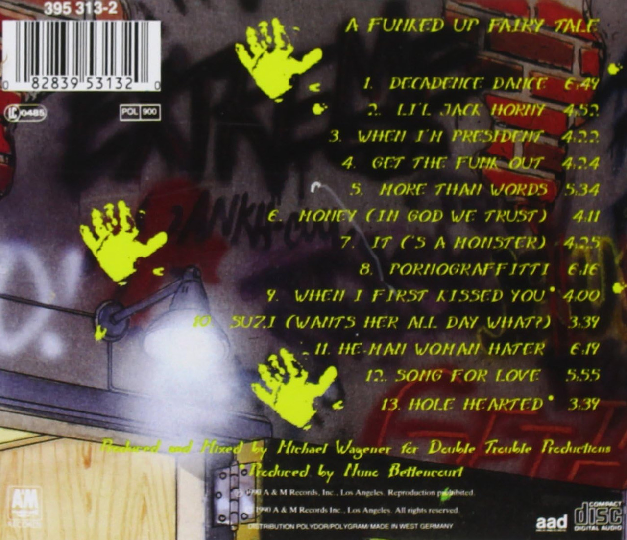 Extreme - 'Extreme II:Pornograffitti' CD Jewel Case