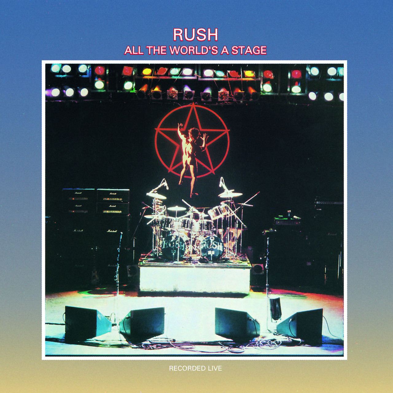 Rush 'All The World's A Stage' CD Jewel Case
