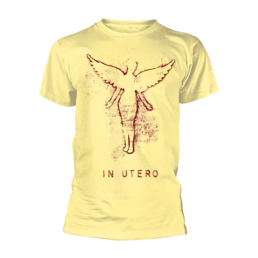 Nirvana 'In Utero F&B' (Yellow) T-Shirt Front