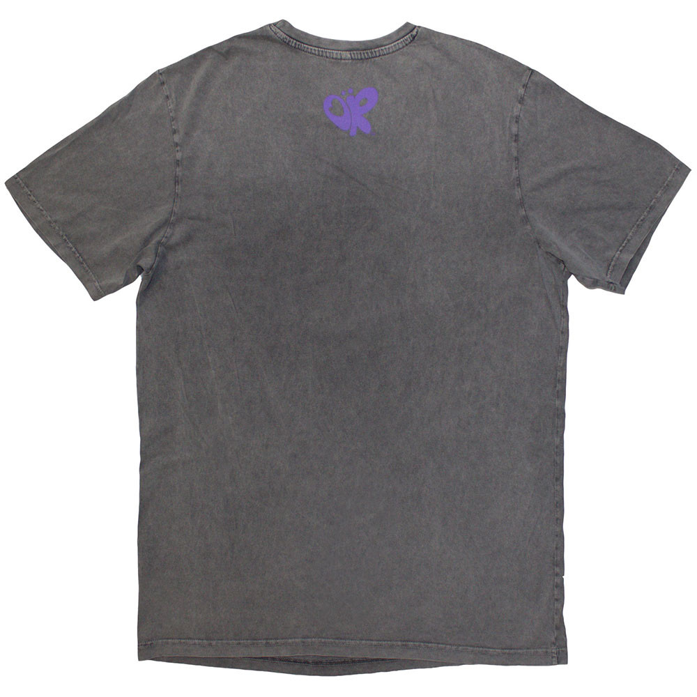 Olivia Rodrigo 'Guts Album Cover' (Washed Grey) T-Shirt BACK