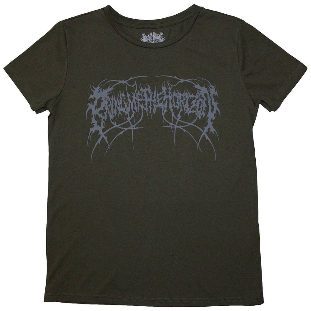 Bring Me The Horizon 'Metal Logo Genxsis' (Green) Womens Fitted T-Shirt