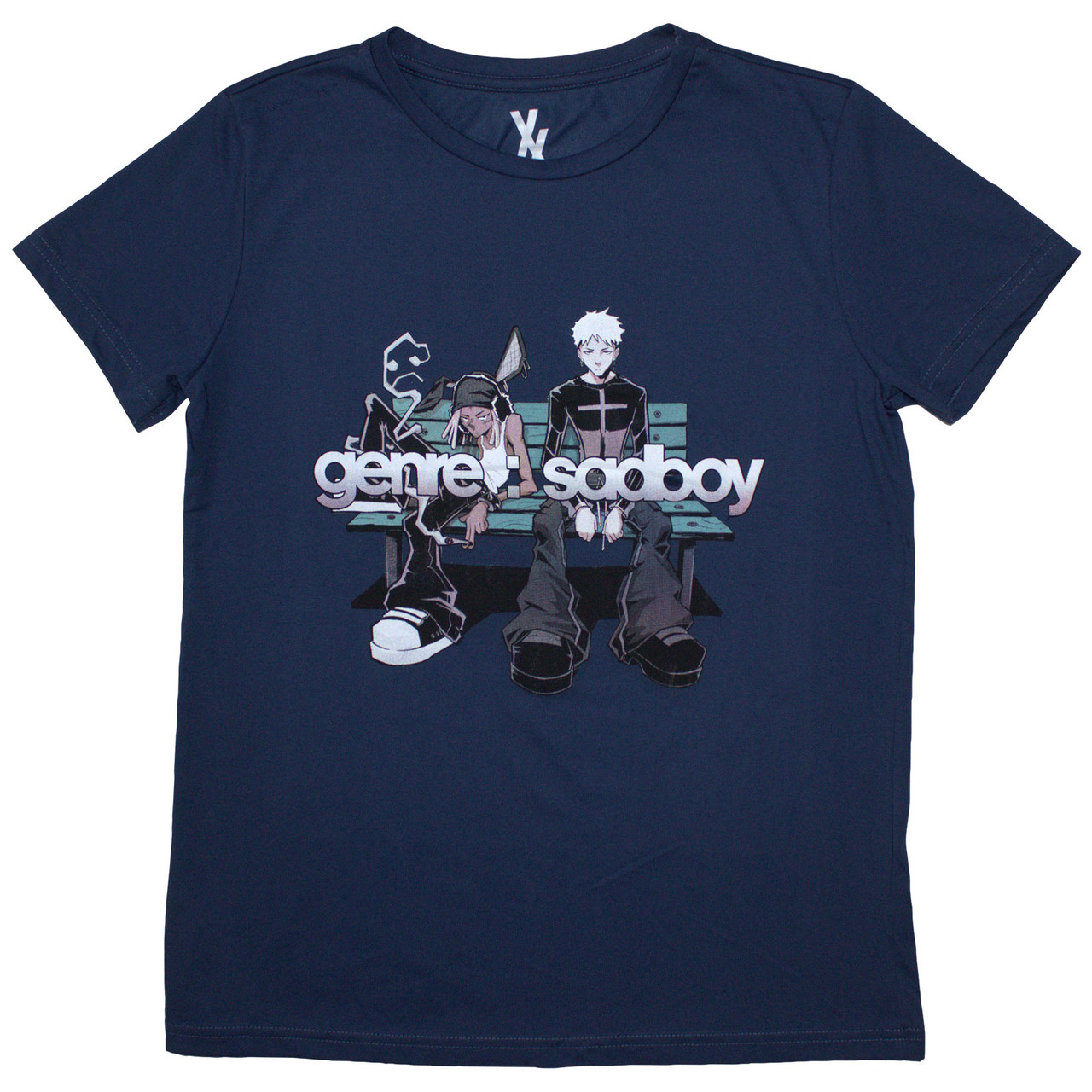 Machine Gun Kelly 'Bench' (Blue) Womens Fitted T-Shirt